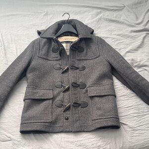 Burberry Charcoal Toggle Jacket